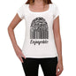 Enjoyable Fingerprint White Womens Short Sleeve Round Neck T-Shirt Gift T-Shirt 00304 - White / Xs - Casual