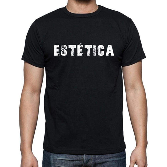 Est©Tica Mens Short Sleeve Round Neck T-Shirt - Casual