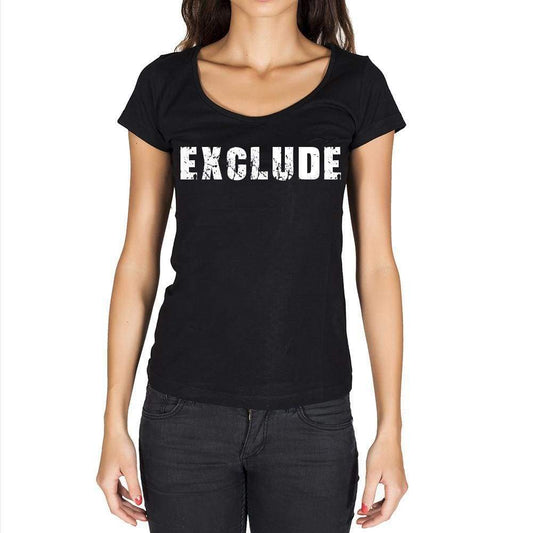 Exclude Womens Short Sleeve Round Neck T-Shirt - Casual