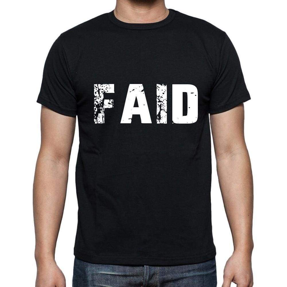 Faid Mens Short Sleeve Round Neck T-Shirt 00003 - Casual