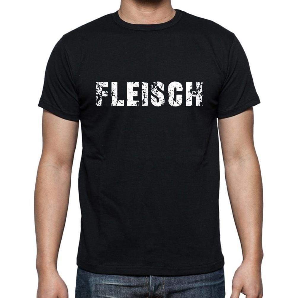 Fleisch Mens Short Sleeve Round Neck T-Shirt - Casual