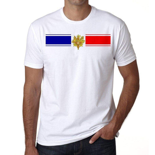 France 2 Mens Short Sleeve Round Neck T-Shirt 00170