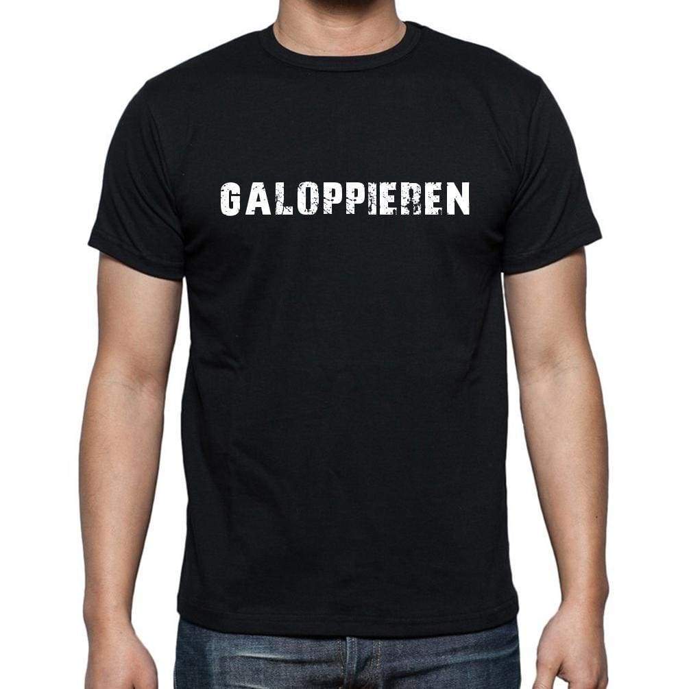 Galoppieren Mens Short Sleeve Round Neck T-Shirt - Casual