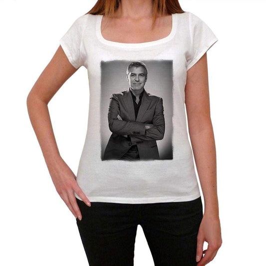 George Clooney T-Shirt For Women Short Sleeve Cotton Tshirt Women T Shirt Gift - T-Shirt