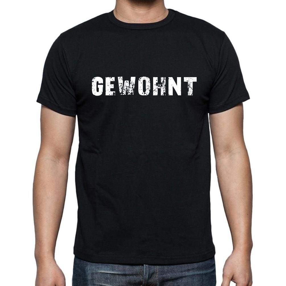 Gewohnt Mens Short Sleeve Round Neck T-Shirt - Casual