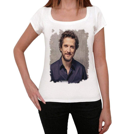 Guillaume Canet Womens T-Shirt White Birthday Gift 00514 - White / Xs - Casual