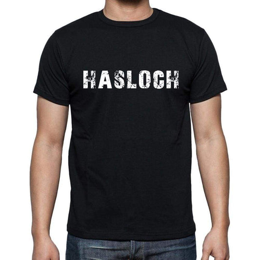 Hasloch Mens Short Sleeve Round Neck T-Shirt 00003 - Casual