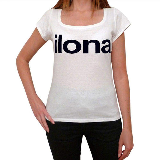 Ilona Womens Short Sleeve Scoop Neck Tee 00049