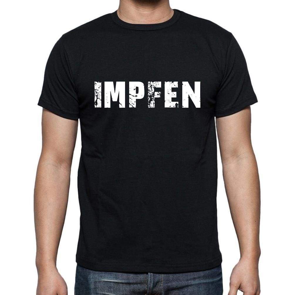 Impfen Mens Short Sleeve Round Neck T-Shirt - Casual