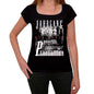 Jahrgang Birthday 1982 Black Womens Short Sleeve Round Neck T-Shirt Gift T-Shirt 00353 - Black / Xs - Casual