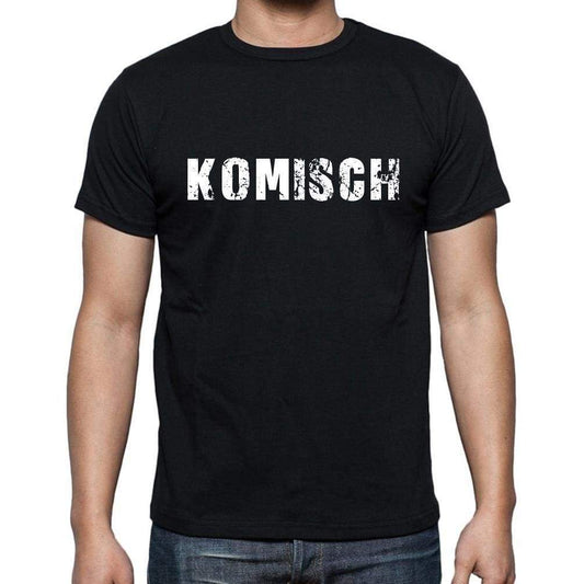 Komisch Mens Short Sleeve Round Neck T-Shirt - Casual