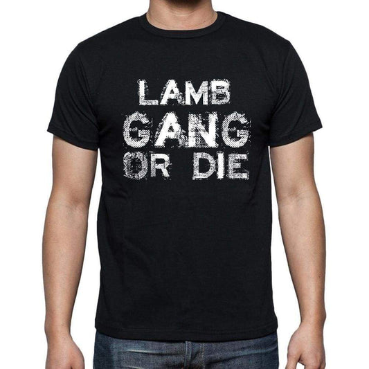 Lamb Family Gang Tshirt Mens Tshirt Black Tshirt Gift T-Shirt 00033 - Black / S - Casual