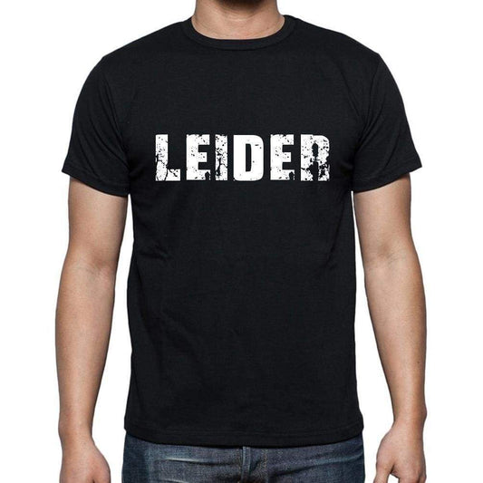 Leider Mens Short Sleeve Round Neck T-Shirt - Casual