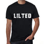 Lilted Mens Vintage T Shirt Black Birthday Gift 00554 - Black / Xs - Casual