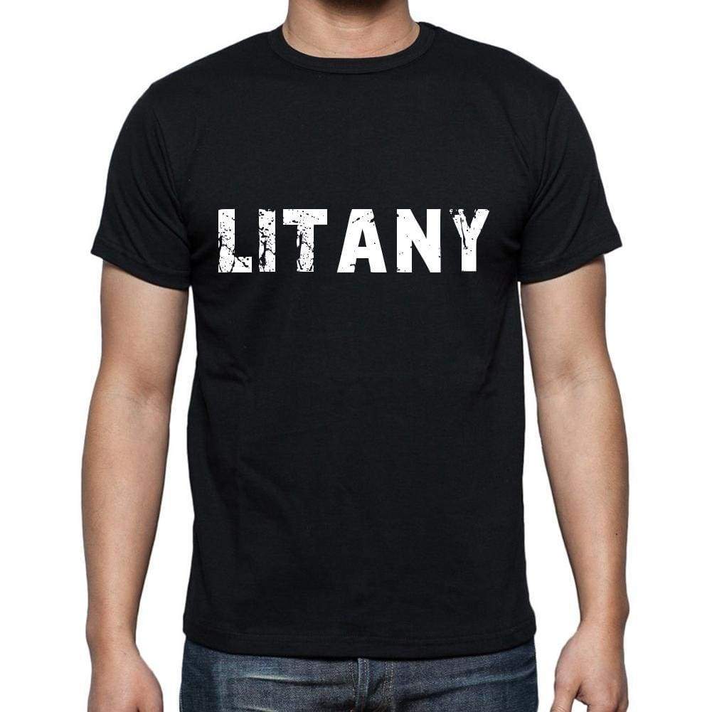 Litany Mens Short Sleeve Round Neck T-Shirt 00004 - Casual