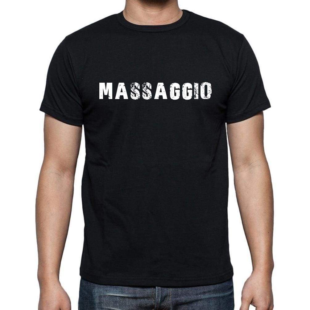 Massaggio Mens Short Sleeve Round Neck T-Shirt 00017 - Casual