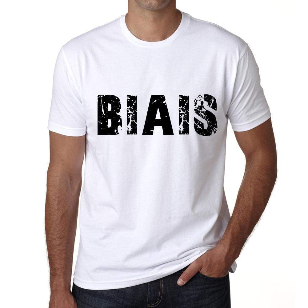 Mens Tee Shirt Vintage T Shirt Biais X-Small White 00561 - White / Xs - Casual