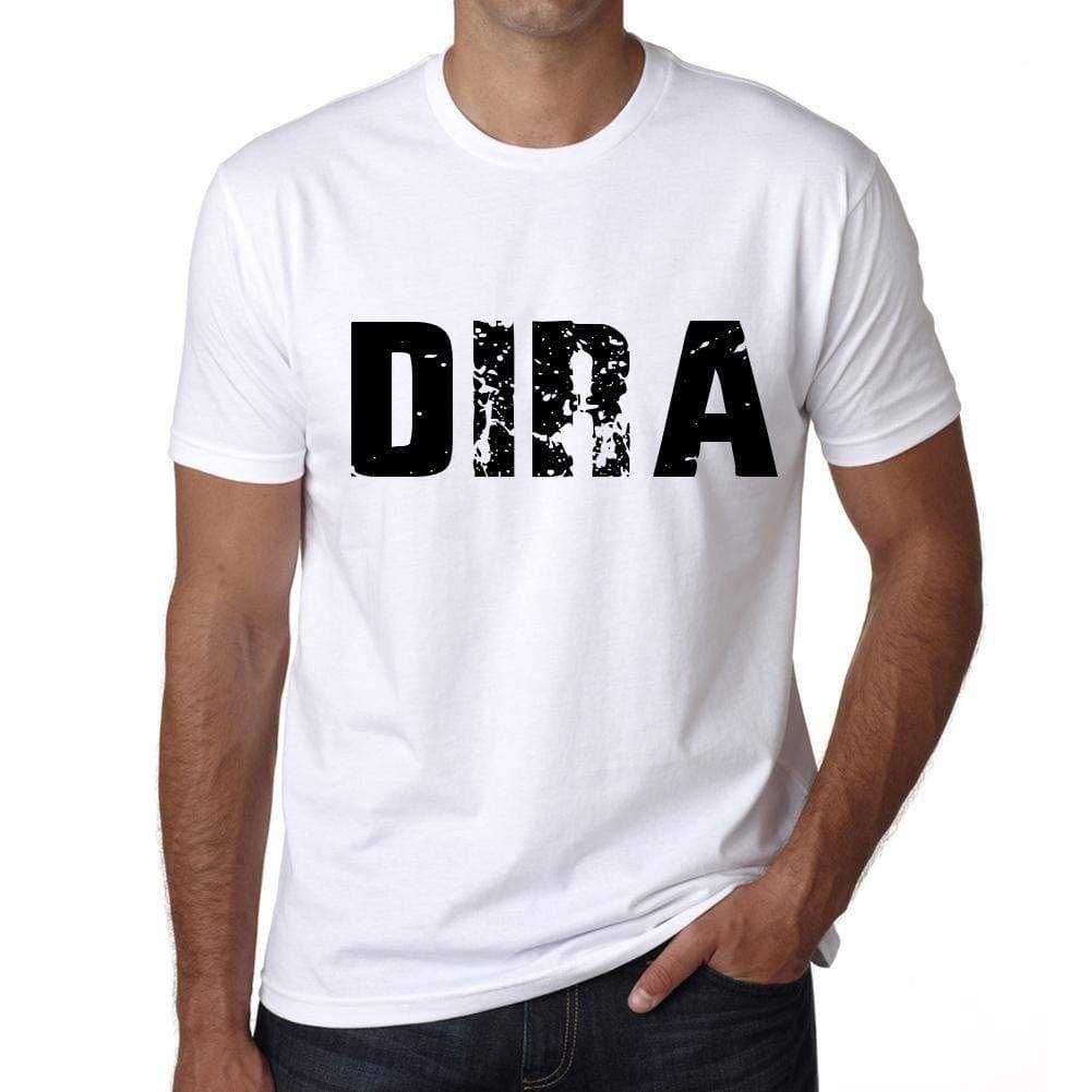 Mens Tee Shirt Vintage T Shirt Dira X-Small White 00560 - White / Xs - Casual