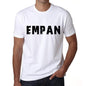 Mens Tee Shirt Vintage T Shirt Empan X-Small White 00561 - White / Xs - Casual