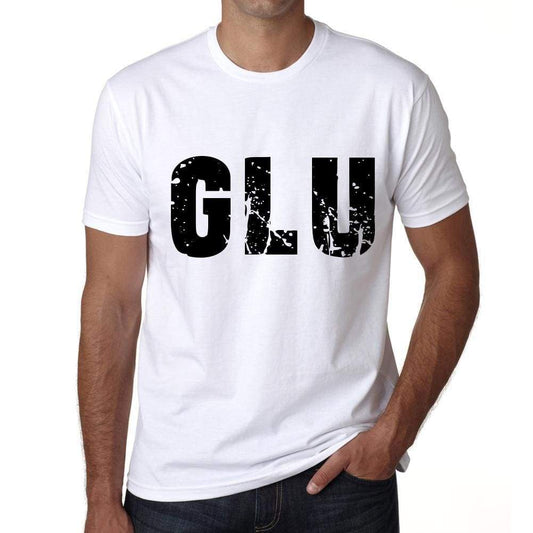 Mens Tee Shirt Vintage T Shirt Glu X-Small White 00559 - White / Xs - Casual