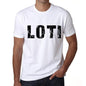 Mens Tee Shirt Vintage T Shirt Loti X-Small White 00560 - White / Xs - Casual