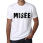Mens Tee Shirt Vintage T Shirt Misée X-Small White - White / Xs - Casual