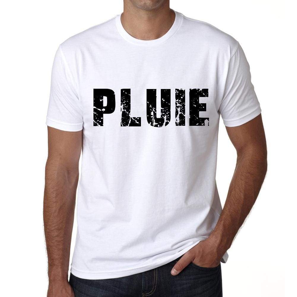 Mens Tee Shirt Vintage T Shirt Pluie X-Small White - White / Xs - Casual