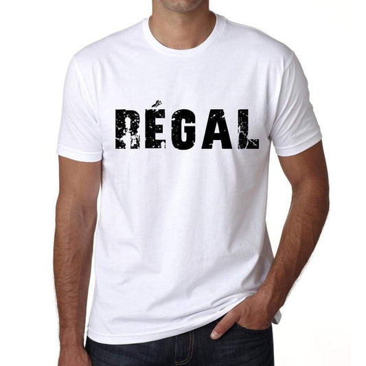 Mens Tee Shirt Vintage T Shirt Régal X-Small White - White / Xs - Casual
