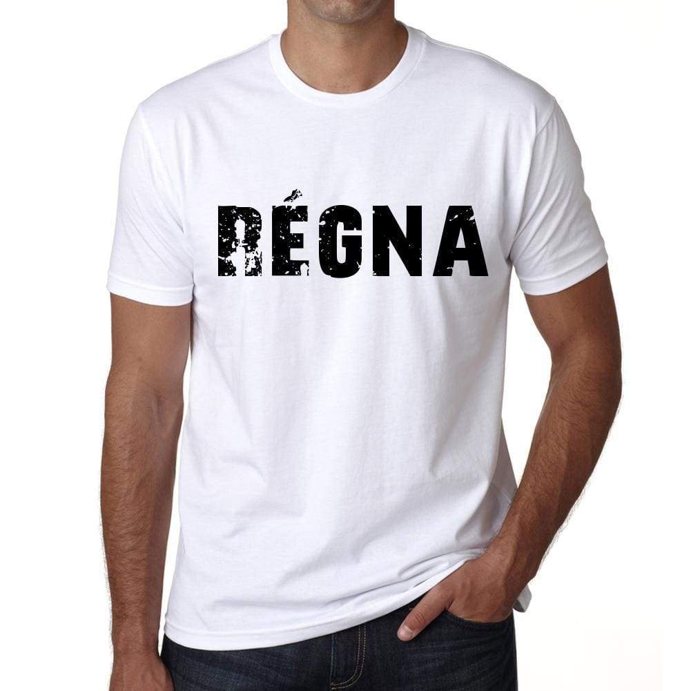 Mens Tee Shirt Vintage T Shirt Régna X-Small White - White / Xs - Casual