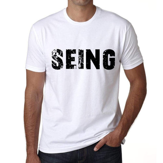 Mens Tee Shirt Vintage T Shirt Seing X-Small White - White / Xs - Casual
