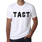 Mens Tee Shirt Vintage T Shirt Tact X-Small White 00560 - White / Xs - Casual