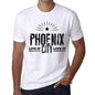 Mens Vintage Tee Shirt Graphic T Shirt Live It Love It Phoenix White - White / Xs / Cotton - T-Shirt