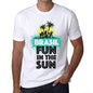 Mens Vintage Tee Shirt Graphic T Shirt Summer Dance Brasil White - White / Xs / Cotton - T-Shirt