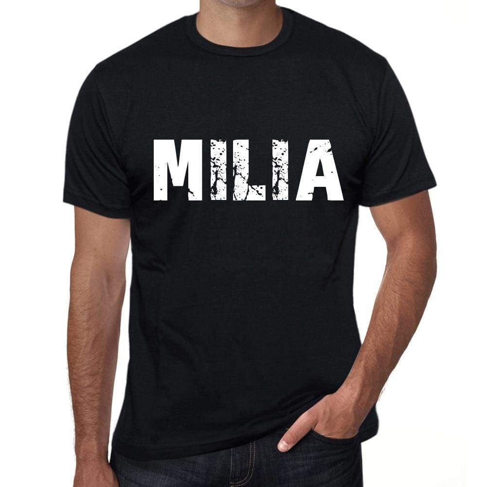 milia Mens Retro T shirt Black Birthday Gift 00553 - ULTRABASIC