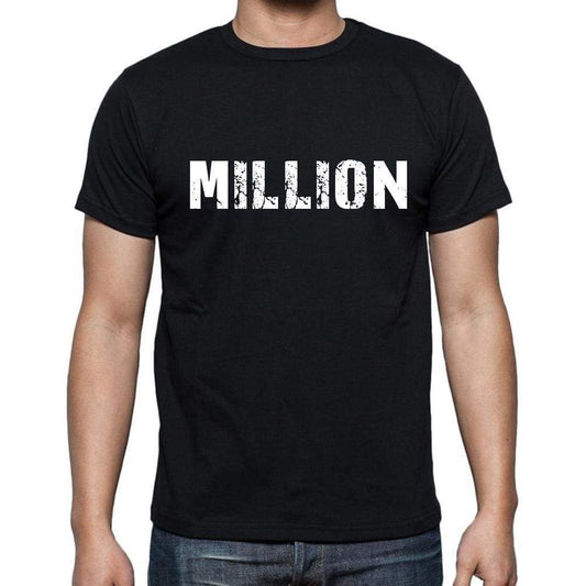 Million Mens Short Sleeve Round Neck T-Shirt - Casual