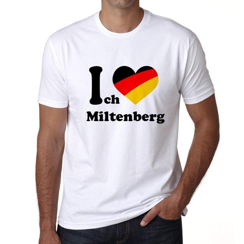 Miltenberg Mens Short Sleeve Round Neck T-Shirt 00005