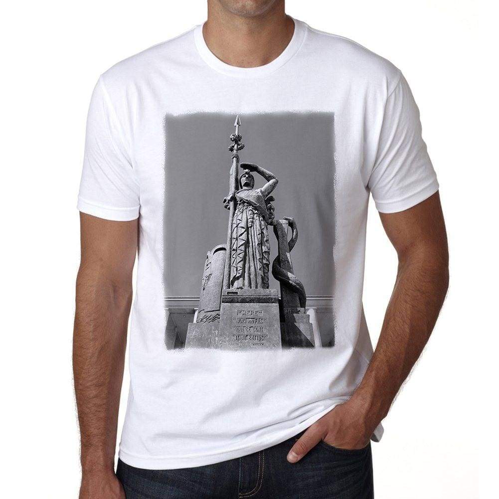 Monument La France 1 Mens Short Sleeve Round Neck T-Shirt 00170