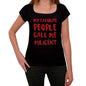 My Favorite People Call Me Milicent Black Womens Short Sleeve Round Neck T-Shirt Gift T-Shirt 00371 - Black / Xs - Casual