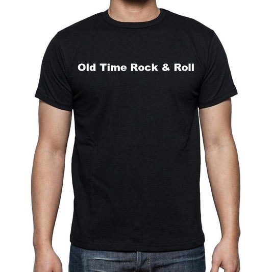 Old Time Rock & Roll Mens Short Sleeve Round Neck T-Shirt - Casual