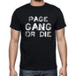 Page Family Gang Tshirt Mens Tshirt Black Tshirt Gift T-Shirt 00033 - Black / S - Casual