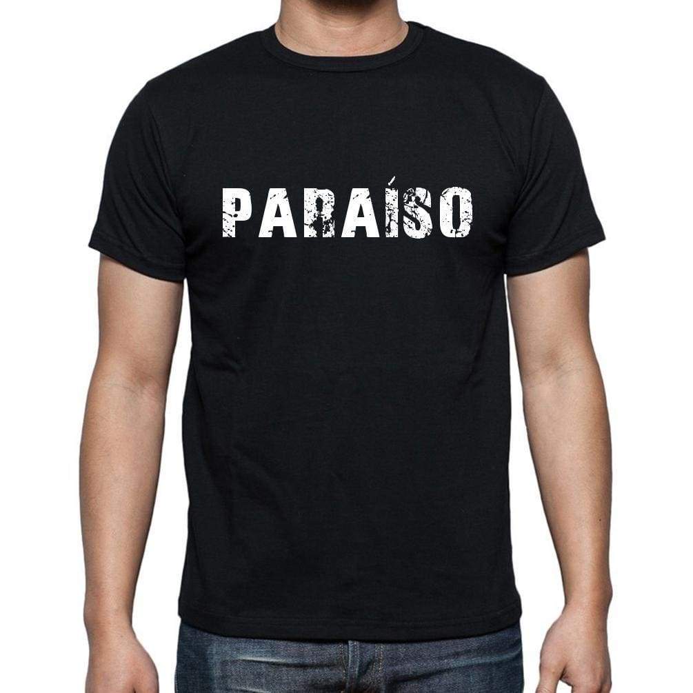 Para­so Mens Short Sleeve Round Neck T-Shirt - Casual
