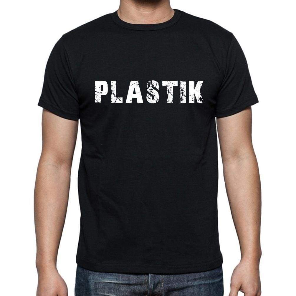 Plastik Mens Short Sleeve Round Neck T-Shirt - Casual