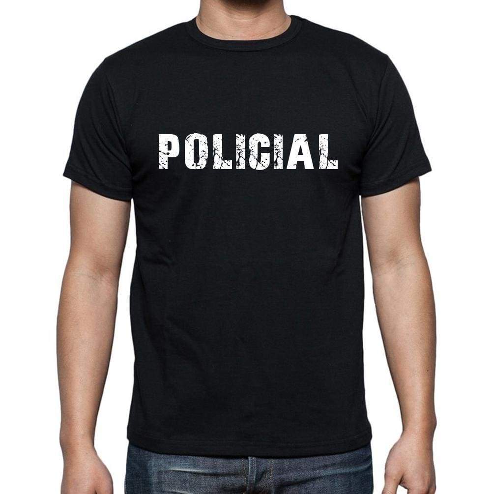 Policial Mens Short Sleeve Round Neck T-Shirt - Casual
