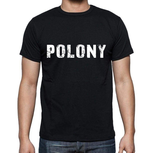 Polony Mens Short Sleeve Round Neck T-Shirt 00004 - Casual