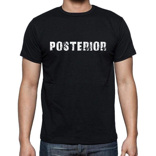 Posterior Mens Short Sleeve Round Neck T-Shirt - Casual