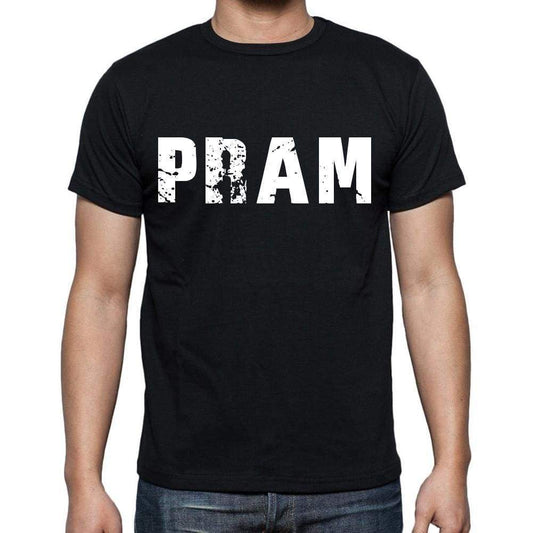 Pram Mens Short Sleeve Round Neck T-Shirt 00016 - Casual