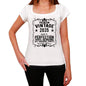 Premium Vintage Year 2035 White Womens Short Sleeve Round Neck T-Shirt Gift T-Shirt 00368 - White / Xs - Casual
