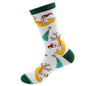 New Autumn winter new year Santa Claus Christmas Snow Elk Gift socks cotton socks men women size 102#3