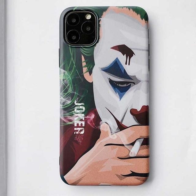 Joker Soft TPU Case For iPhone 11 Pro MAX XR X Case Silicone Case for iPhone XS Max 7 Plus 8 Plus 7Plus Phone Cover Capa