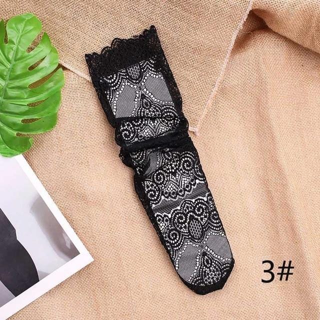 Sale Sexy Retro Lace Floral Mesh Women Girl Socks Elastic 2018 Summer Fashion Lady Transparent Short Socks